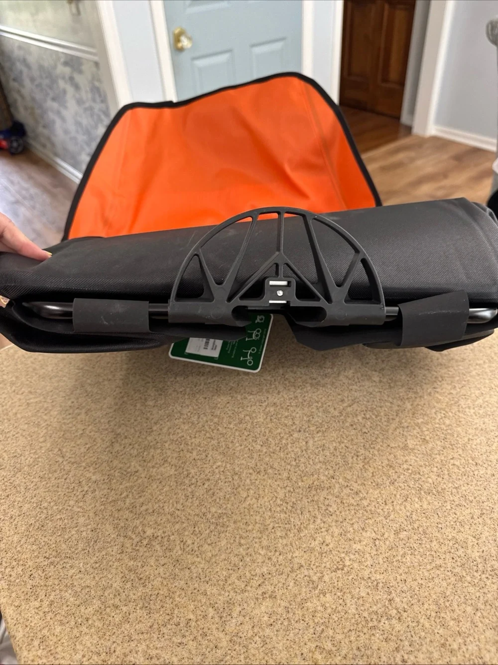 Brompton Metro Waterproof Messenger Bag Large with Frame Black NEW